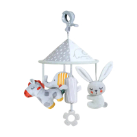 【Ocean Baby】熟睡動物嬰兒床鈴(嬰兒床玩具/嬰兒床鈴/嬰兒安撫/彌月禮/新生兒玩伴)-大象樂園