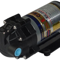 E-chen RO pump EC-204-150A DC 24V membrane pump diaphragm booster pump 150GPD flow ≥ 1.4LPM @ 70PSI for inlet pressure 30psi