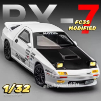 Die Cast 1:32 RX7 FC3S Modified Vehicle Model Diecast Collection