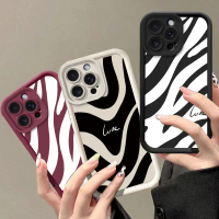 Sarung Pelindung, Kalis Kejutan, Jalur Zebra, Untuk OPPO A5, A9 2020, A3, A3X, A12, A7, A7N, AX7, A5