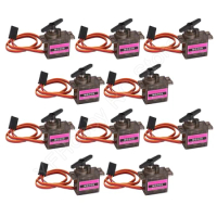 5PCS / 10PCS MG90S Metal Gear 9g Servo SG90 Upgraded Version For RC Helicopter Plane Boat Car MG90 9G Trex 450 RC Robot