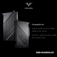Granzon 4080 Series GPU Water Block , For Colorful iGame GeForce RTX 4080 16G Ultra W OC , PC Cooling System , GBN-IG4080ULOC