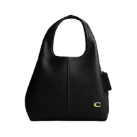 Coach Lana 23 Handle Bag Black Black