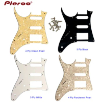5pcs Custom Electric Guitar Parts - For Left Handed MIJ Ibanez RGX40 Guitar Pickguard Pickup Scratch Plate SSH Humbucker