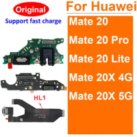 USB Charging Board Flex Cable For Huawei Mate 20 Lite 20 Pro 20X 4G 5G USB Charger Port Board Flex Ribbon Connector Replacement
