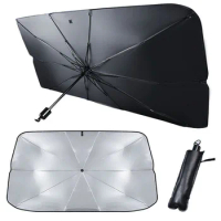 Car Sunshade Umbrella Car Front Shading Umbrella Type Sun Shade for Car Window Protection Accessories For Auto Shading