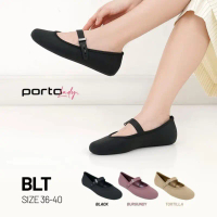 Flatshoes BLT - sepatu balet tali - flatsoes nyaman - sepatu karet cewek dewasa - sepatu kantor cewe