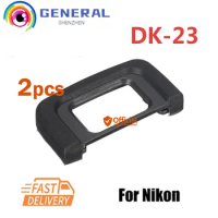 2pcs DK-23 Rubber EyeCup Eyepiece for Nikon F80 F65 F55 FM10 D100 D200 D300 D600 D610 D700 D750 D7000 D7100 D90 D80 D70S D70