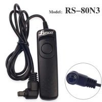 Roadfisher Camera Remote Control Shutter Release Cable RS-80N3 For Canon EOS 1D MarkIII Mark IV 1DS 10D 20D 30D 40D 5D 5D2 7D 5D