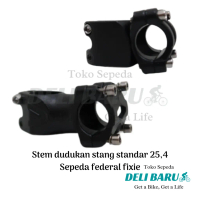Deli baru Stem dudukan standar 25,4 mm ext 35 mm 50 mm sepeda MTB federal fixie