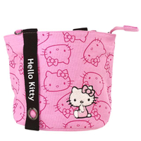 小禮堂 Hello Kitty 帆布兩用手提袋 (粉滿版款)