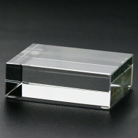 高檔水晶擺件工藝品創意琉璃底座玻璃柱子公司高務禮品定制logo