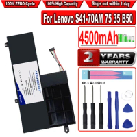 4500mAh L14M2P21 L14L2P21 Laptop Battery for Lenovo S41-70AM 75 35 B50 IdeaPad 300S Yoga 500-151BD 510S-14ISK 15ISK 14IHW80N5