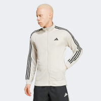 adidas 愛迪達 外套 男 運動立領外套 亞規 TR-ES 3S T-TOP 灰 JD0165