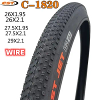 CST C-1820 Wear-resistant Tire Of Mountain Bike With 26X1.95 27.5X1.95 27.5X2.1 Red Logo 26x2.1 29x2.1 White Logo Size MTB Tire