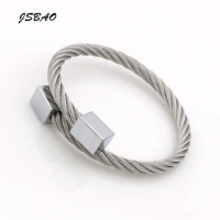 JSBAO New Fashion High Quality Stainless Steel Cuff Bracelet Men Jewelry Luxury Brands Bangle For Men Bracelet Bangle Jewelry