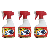 【第一石鹼】衛浴磁磚除霉噴霧400ml X3瓶(地壁磚用/日本製)