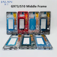 Ori Repainted Quality Middle Frame For Samsung S10 LCD Middle Bezel Back Frame Case Replacement Mobile Phone Repair