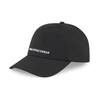 【滿額現折300】PUMA 老帽 SPORTS WEAR 黑 可調式 帽子 棒球帽 02403601