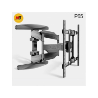 NB P65 電視/顯示器 55-85 吋 68.2KG旋轉壁掛支架 可調式 黑色 (V294) 