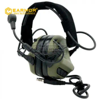 EARMOR Tactical Headset M32-Mark3 MilPro Military Standard MIL-STD-416 Electronic Communication Hearing Protector