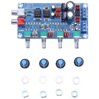 Preamp 4 Kênh, XH-M164, Mô-đun Khuếch Đại Âm Thanh Điều Khiển Âm Thanh Nổi NE5532