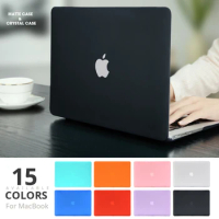 Matte Laptop Case For Apple Macbook Air Pro 13.3 Mac Book Retina 15 New Touch Bar 11 12 13 inch Laptop Cover Case 16 Bag Shell
