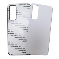 2D tpu sublimation blank phone cases for vivo v21/y72 5g/Y21/Y21S/Y32/Y33S case cover with metal plates