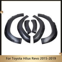 Fender Flares Wheel Arches For Toyota Hilux Revo 2015-2019 Car Accessories Arch Wheel Eyebrow Protector/Mudguard Sticker