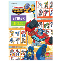 LADYBUG TRANSFORMERS RESCUE BOTS ACADEMY STICKERS - SIRI NAGA 6