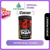 Mutant BCAA 9.7 Powder 30 Serving Muscle Recovery 348gr BPOM Blue Raspberry / Sachet BCAA