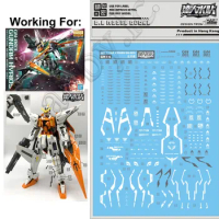 for MG 1/100 GN-003 Kyrios 00 OO D.L Model Master Water Slide Pre-cut Decal Stickers GN14