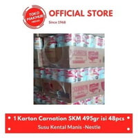 1 KARTON CARNATION SUSU KENTAL MANIS 488 GR - SKM