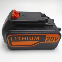 US 20V 5000mah Rechargeable Li-ion Battery for 18V Black Decker cordless Electric drill screwdriver 1118L LB20 LBX20 LBXR20