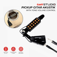 Pickup Gitar Akustik With Tone Volume Control - P-011 - Black