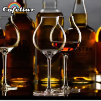 2PCS Britain Blender's Professional Bartender Scotch Whisky Crystal Goblet Cup Bud Whiskey Chivas Regal Wine Tasting Glass Bar