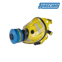 SPASCIANI 義大利進口全罩式矽膠防毒面具 TR-2002S 廣角視界 矽膠舒適 不含濾罐