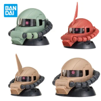 Bandai Genuine Gashapon GUNDAM EXCEED MODEL ZAKU HEAD 9 Anime Action Figures Toys for Boys Girls Kid