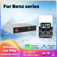 Android Auto Screen Upgrade Wireless CarPlay Interface Box For Mercedes Benz E-Class W212 E Coupe C207 W205 X204 Mirror Lin-K