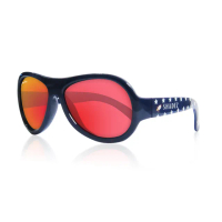 【SHADEZ】兒童太陽眼鏡 深藍火箭星星 0-7歲(台灣製造 鏡架可彎)