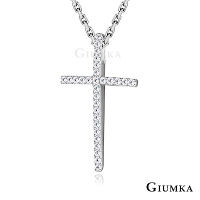 GIUMKA十字架項鍊奢華滿鑽925純銀墜十字之誓-共3款