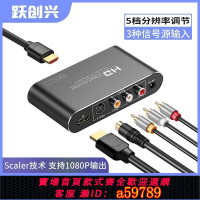 【台灣公司 可打統編】av轉hdmi轉換器s端子ps2/wii三色線機頂盒接高清電視顯示器1080p