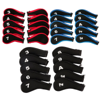 Cover Iron ปลอกหุ้มไม้กอล์ฟ ชุดเหล็ก รุ่นมีซิป มี 3 สี พร้อมส่งจ้า (COVM0002)