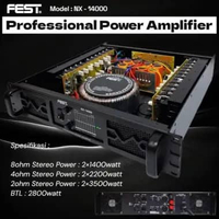 Power Fest NX 14000 Original Amplifier FEST NX-14000 Class H