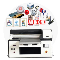 Products subject to negotiationFreecolor FC-UV4060D A3/A2 Size UV DTF Flatbed Printer with Varnish Color for film/Glass/Sticker
