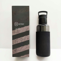 [現貨1個] HYDY B01M99MJ5L 海水藍/黑瓶 簡約時尚保溫水瓶 Vacuum Insulated Thermal Water Bottle 20 Oz