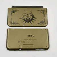 free shipping 1set oem top bottom shell case housing cover for new 3dsxl for new 3ds xl US limited version