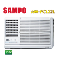 【SAMPO 聲寶】2-4坪五級定頻左吹窗型冷氣-110V(AW-PC122L)
