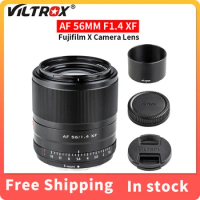 Viltrox 56mm F1.4 Portrait Large Aperture Auto Focus Lens Telephoto Lens for Fujifilm Fuji X Mount Camera Lens X-T30 X-T3 X-T4