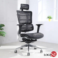 LOGIS 萊恩透氣全網人體工學椅 電腦椅 辦公椅 主管椅